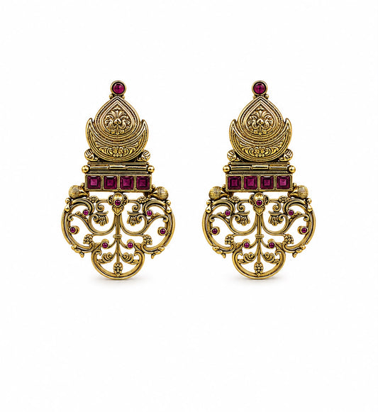 925 SILVER ETHENIC EARRING