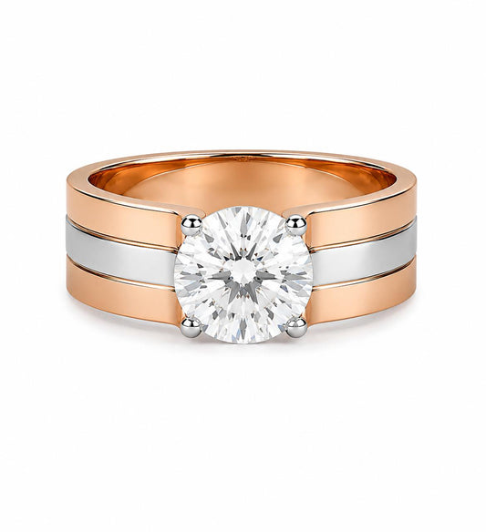 9KT LAB GROWN DIAMOND RING