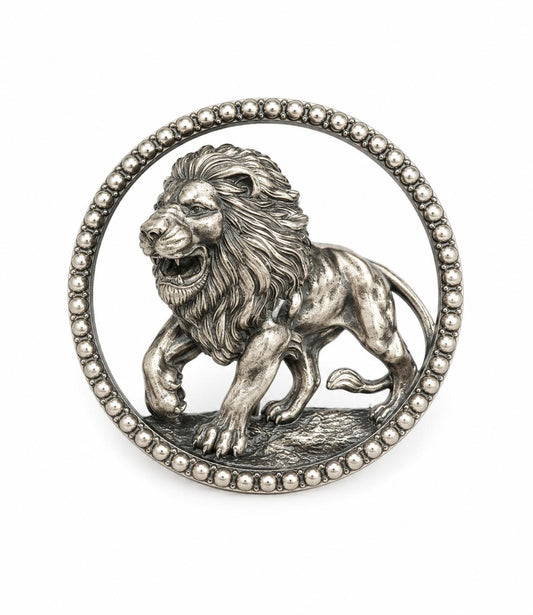 925 SILVER DESIGNER BROOCH