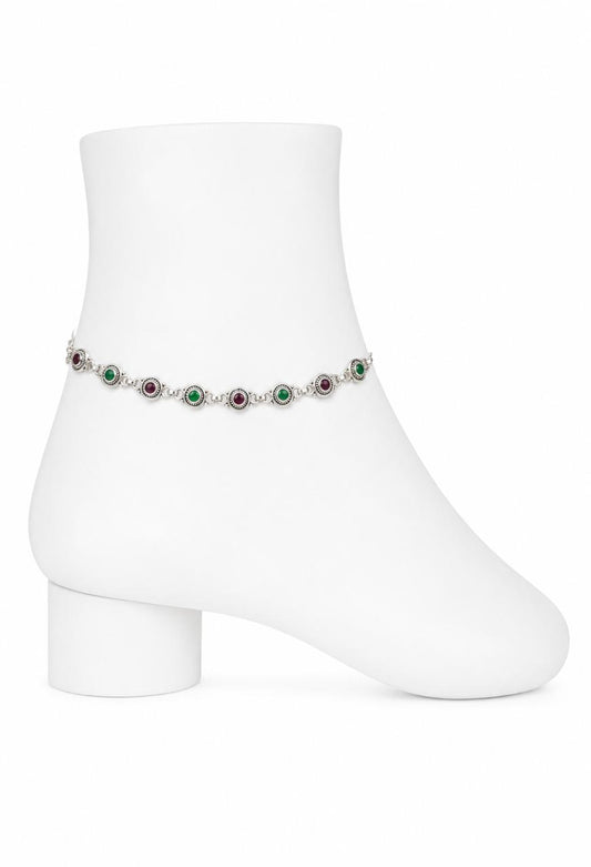 925 SILVER DESIGNER ANKLET