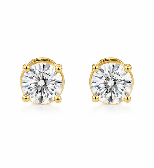 9KT LAB GROWN DIAMOND EARRING