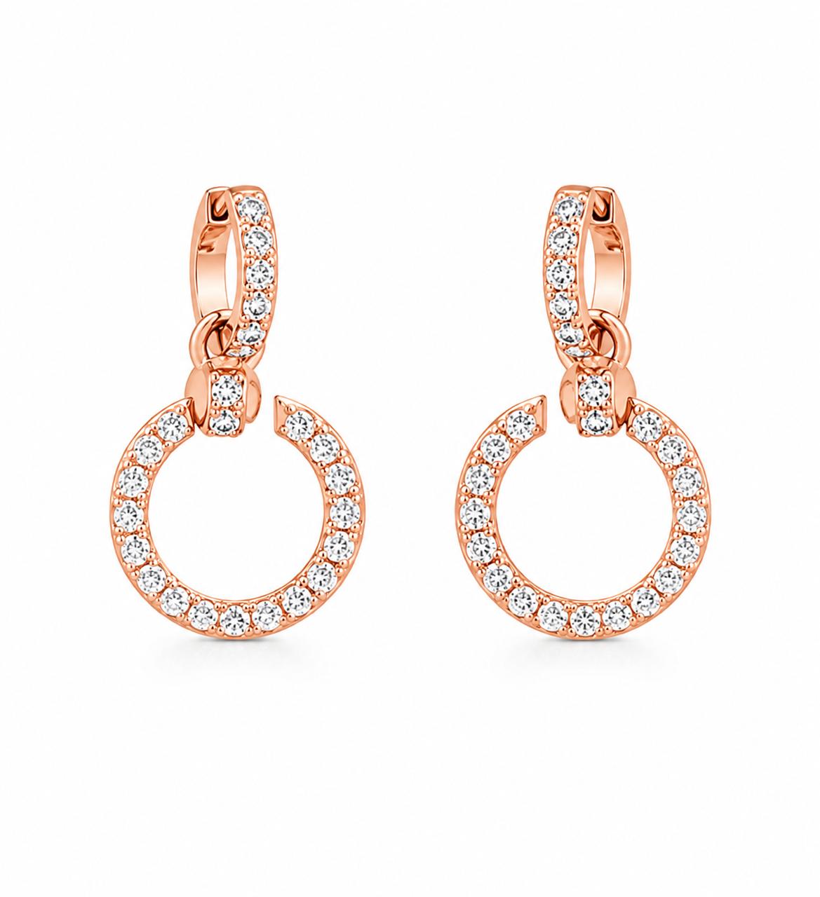 14KT NATURAL DIAMOND EARRING