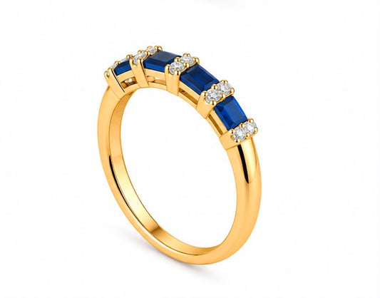 14KT NATURAL DIAMOND RING