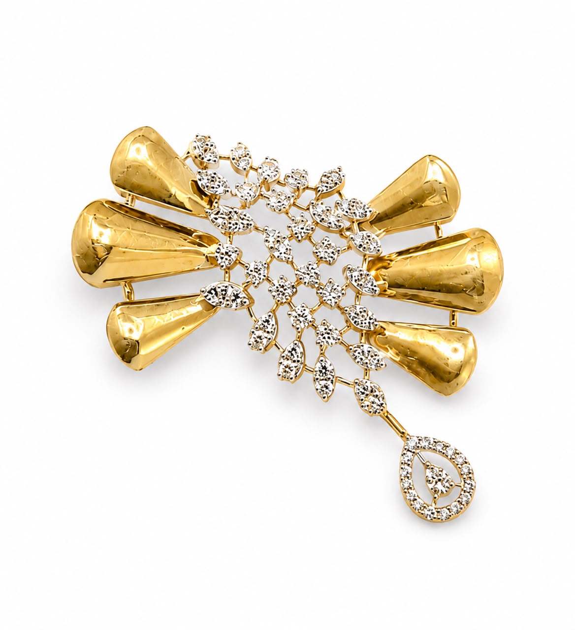 9KT NATURAL DIAMOND PENDANT