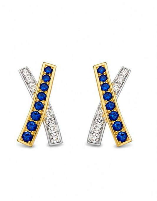 9KT NATURAL DIAMOND EARRING