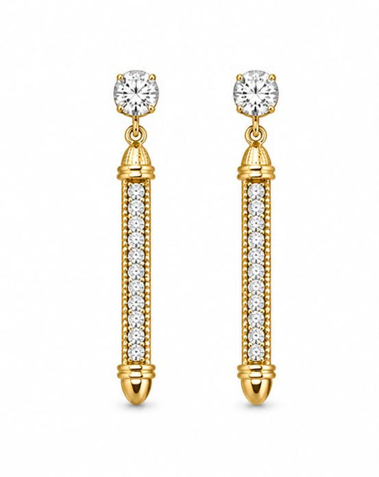 9KT NATURAL DIAMOND EARRING