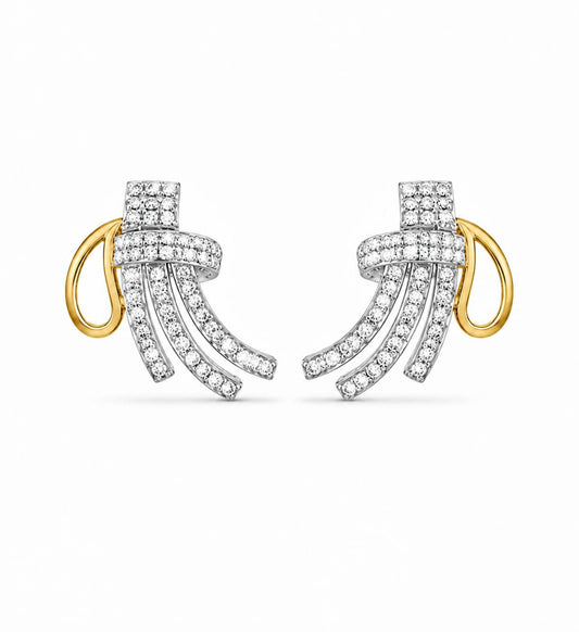 9KT LAB GROWN DIAMOND EARING