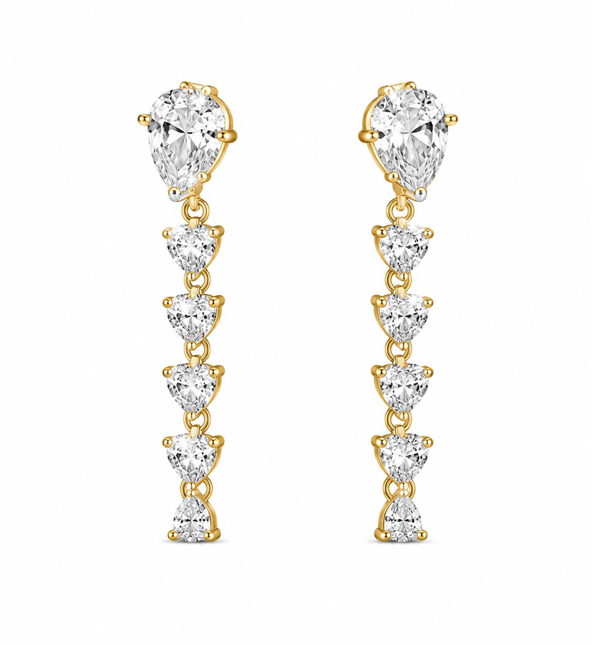 9KT LAB GROWN DIAMOND EARRING