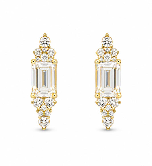 9KT LAB GROWN DIAMOND EARRING