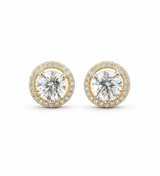 9KT LAB GROWN DIAMOND EARRING