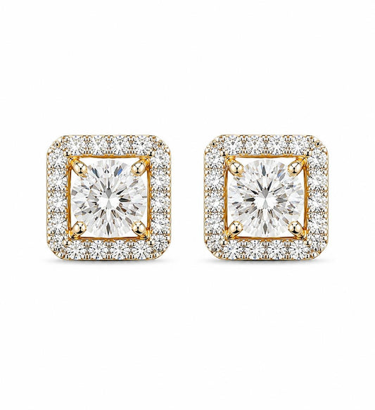 9KT LAB GROWN DIAMOND EARRING