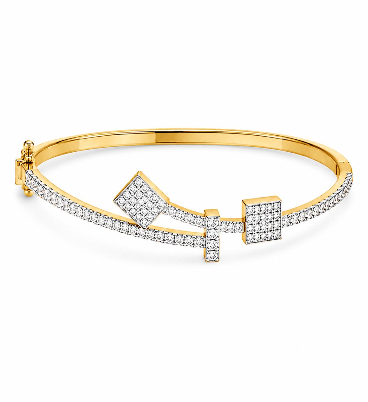 9KT LAB GROWN DIAMOND BRACELET