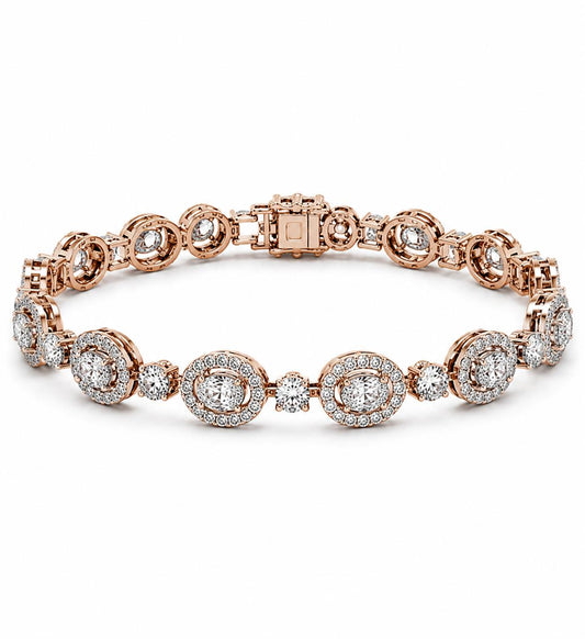 9KT LAB GROWN DIAMOND BRACELET
