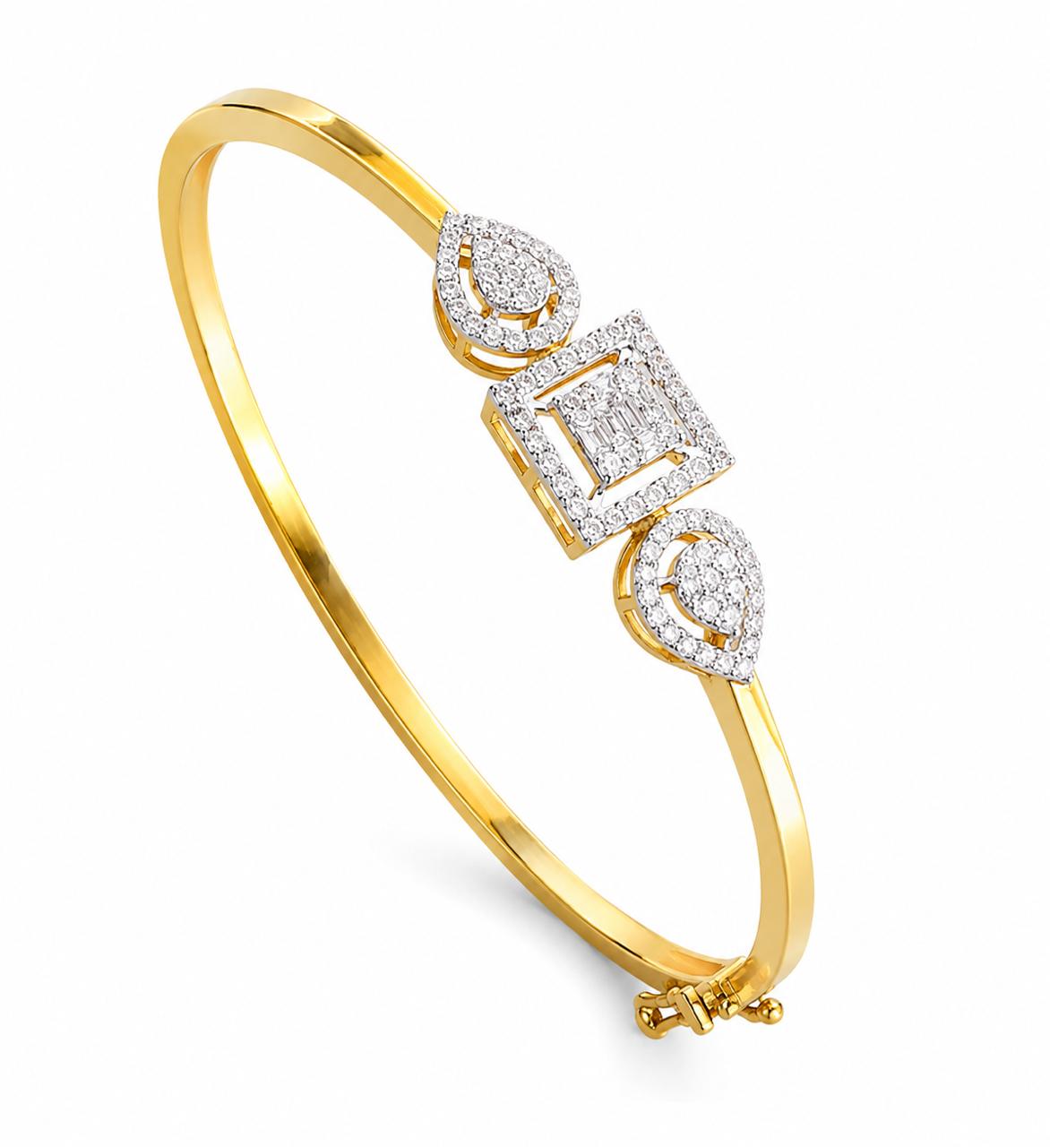 9KT LAB GROWN DIAMOND BRACELET