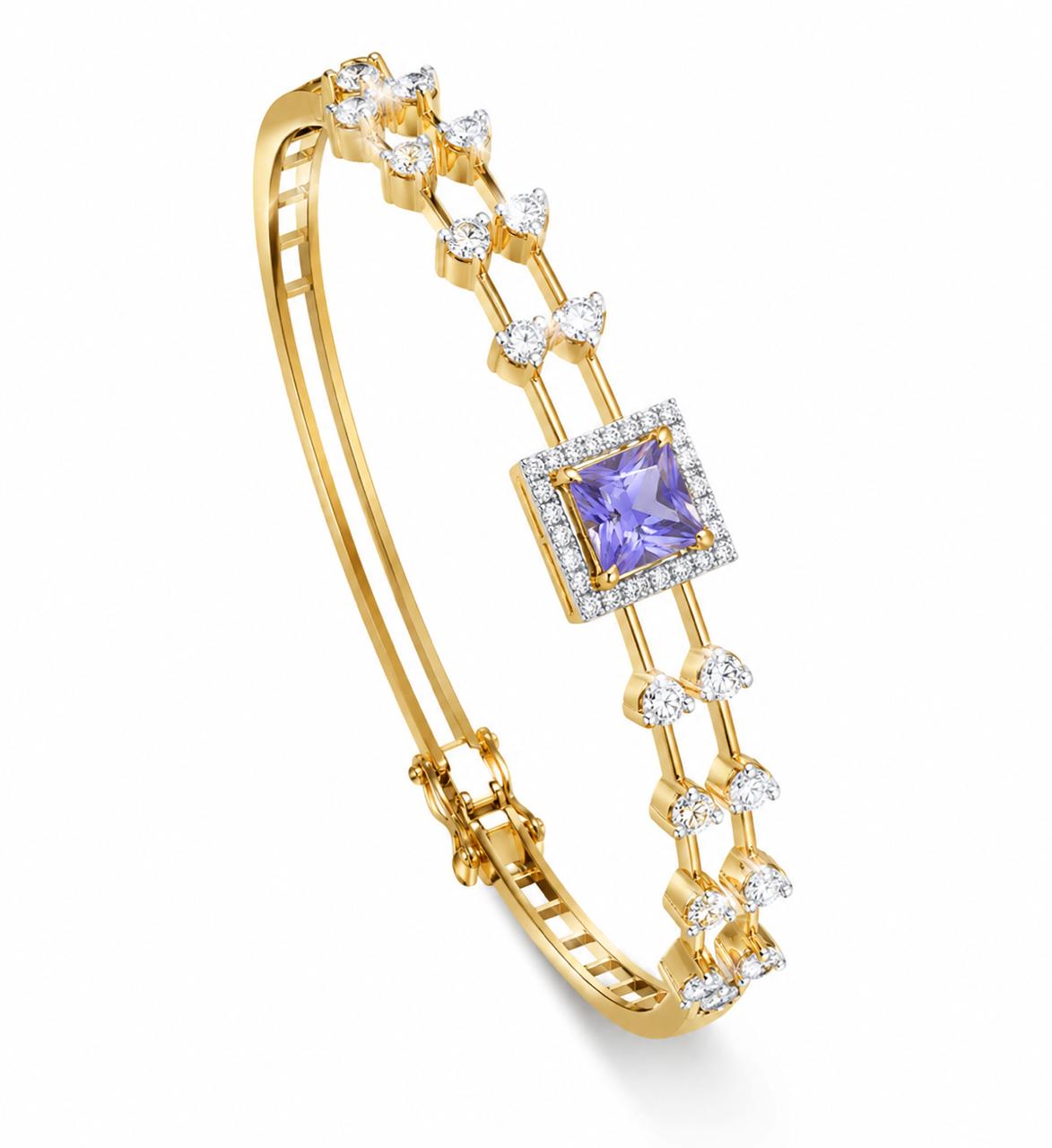9KT LAB GROWN DIAMOND BRACELET